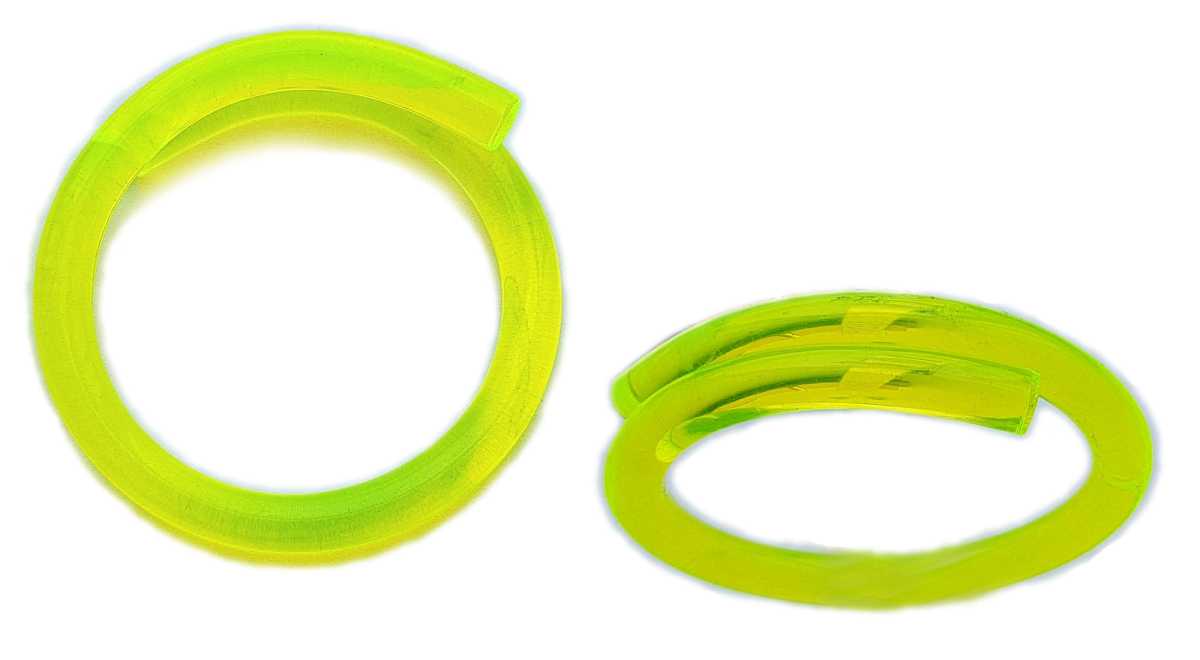 Set Schwarzlicht Schmuck in Grün